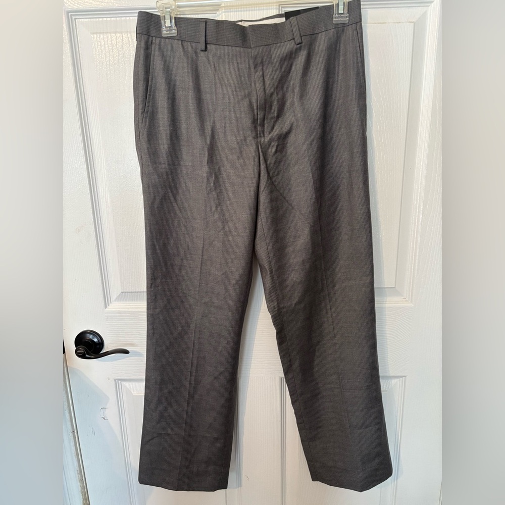 81 Parc Men's Dress Pants Gray 33x30 NWT Retail 98$